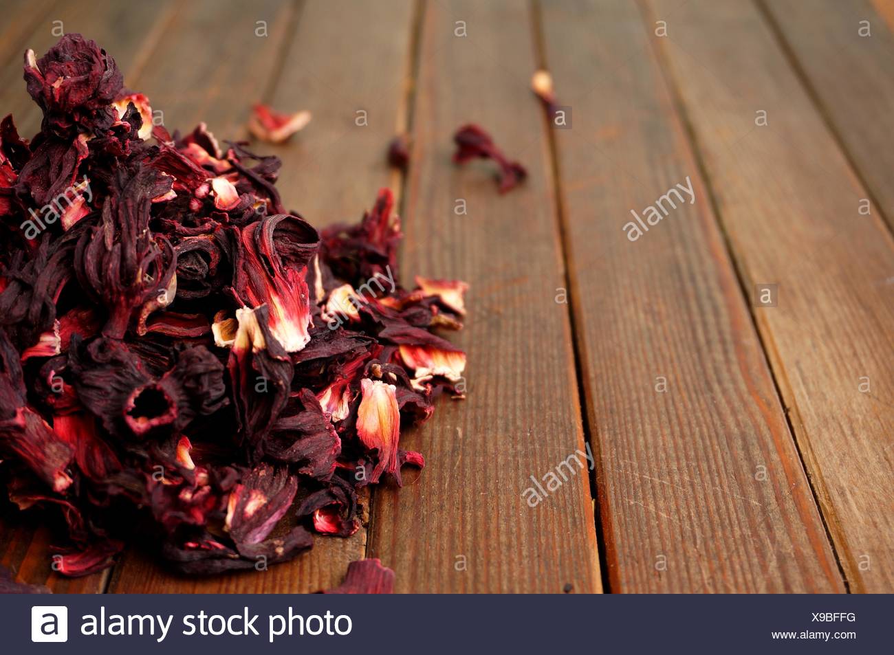 Dried Hibiscus Flower Stock Photos & Dried Hibiscus Flower Stock Images