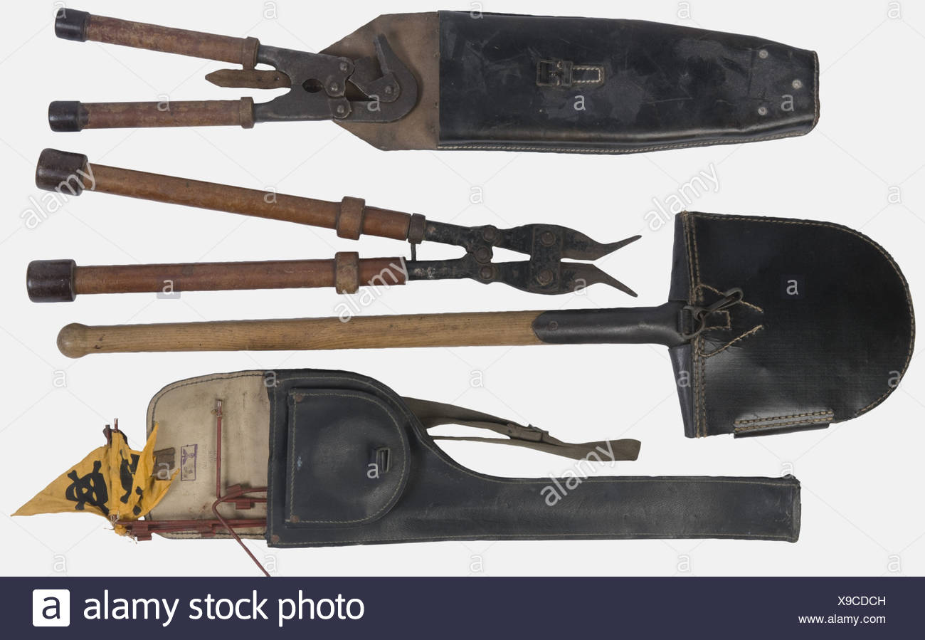 A Wehrmacht Engineers Equipment Stock Photos & A Wehrmacht Engineers