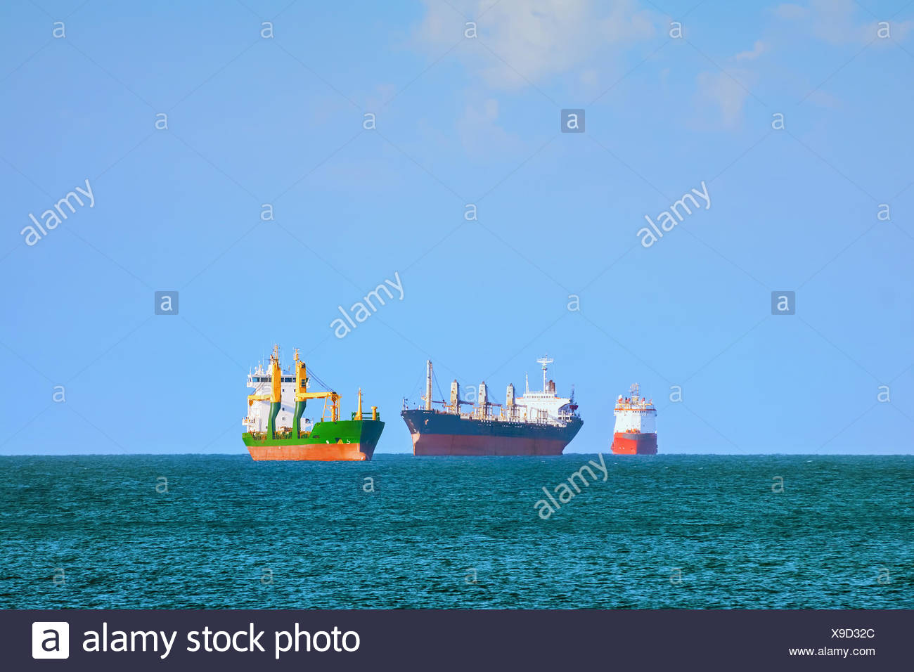 Cargo Ships In Black Sea Stock Photo 281185588 Alamy