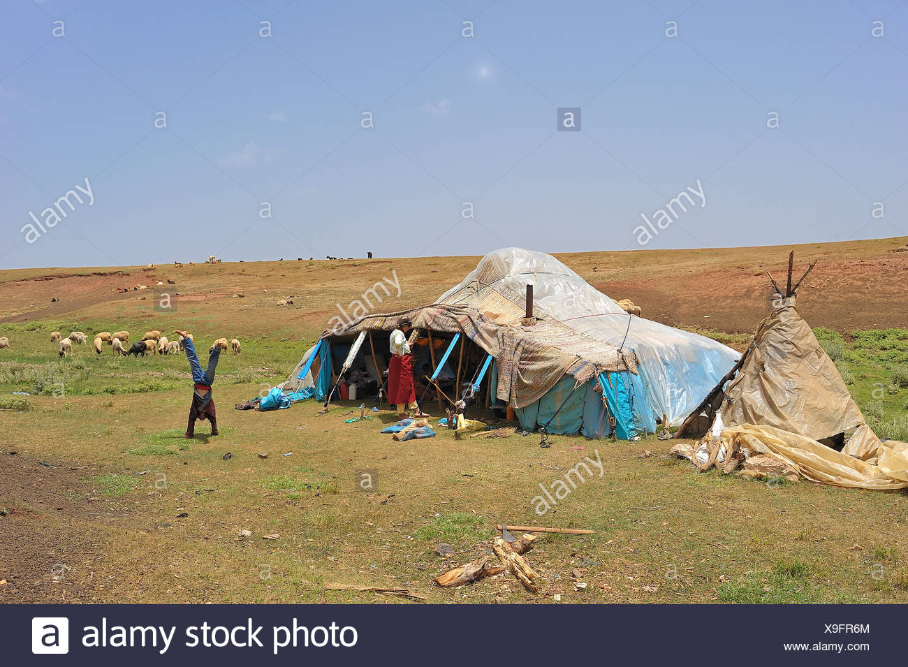 Nomad Tent Africa High Resolution Stock Photography and Images Alamy