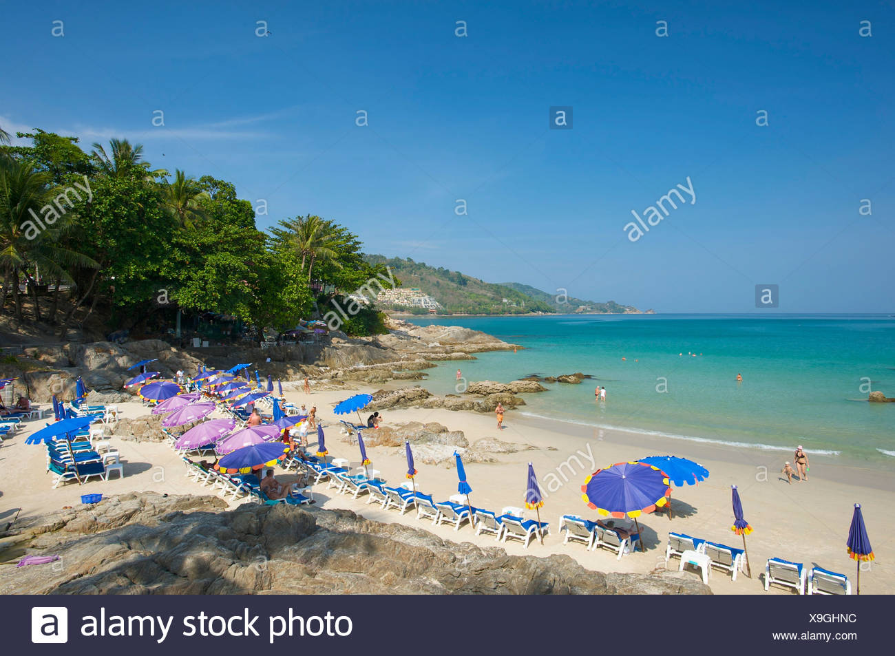 Kalim Beach Phuket Island Thailand Asia Stock Photo