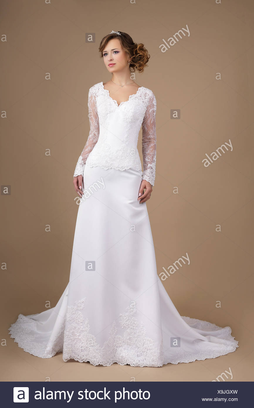 auburn wedding dress