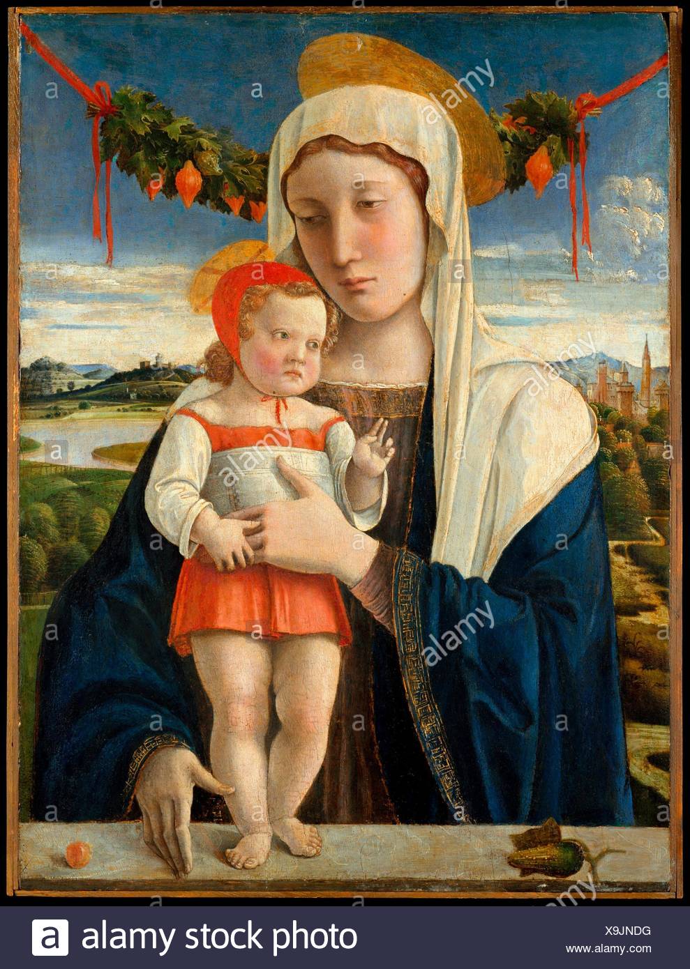 Madonna And Child Artist Giovanni Bellini Italian Venice Active By 1459 Died 1516 Venice Date Ca 1470 Medium Tempera Oil And Gold On Stock Photo Alamy