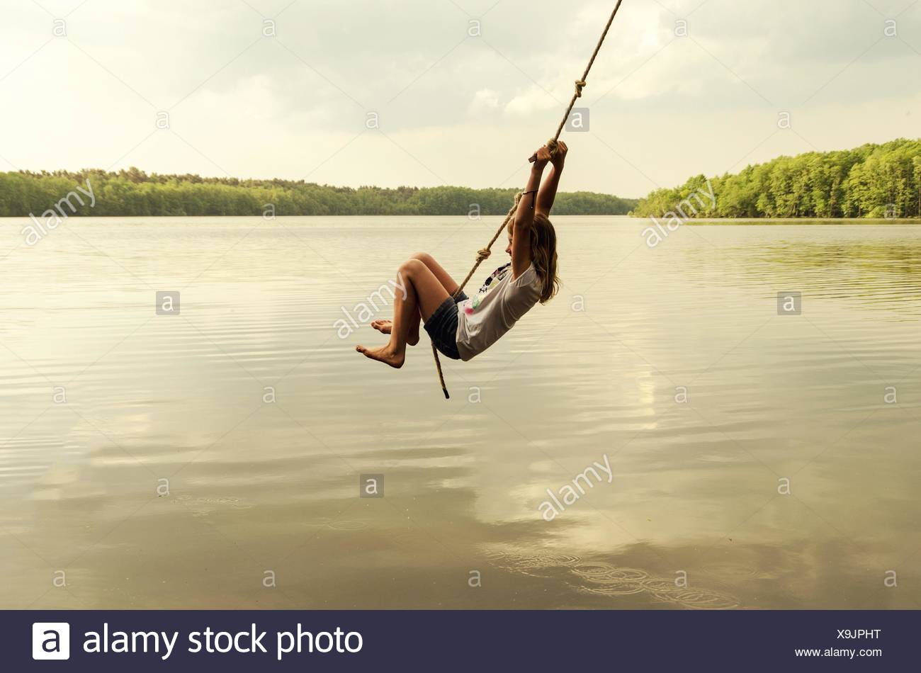 Rope Swing Stock Photos & Rope Swing Stock Images Alamy