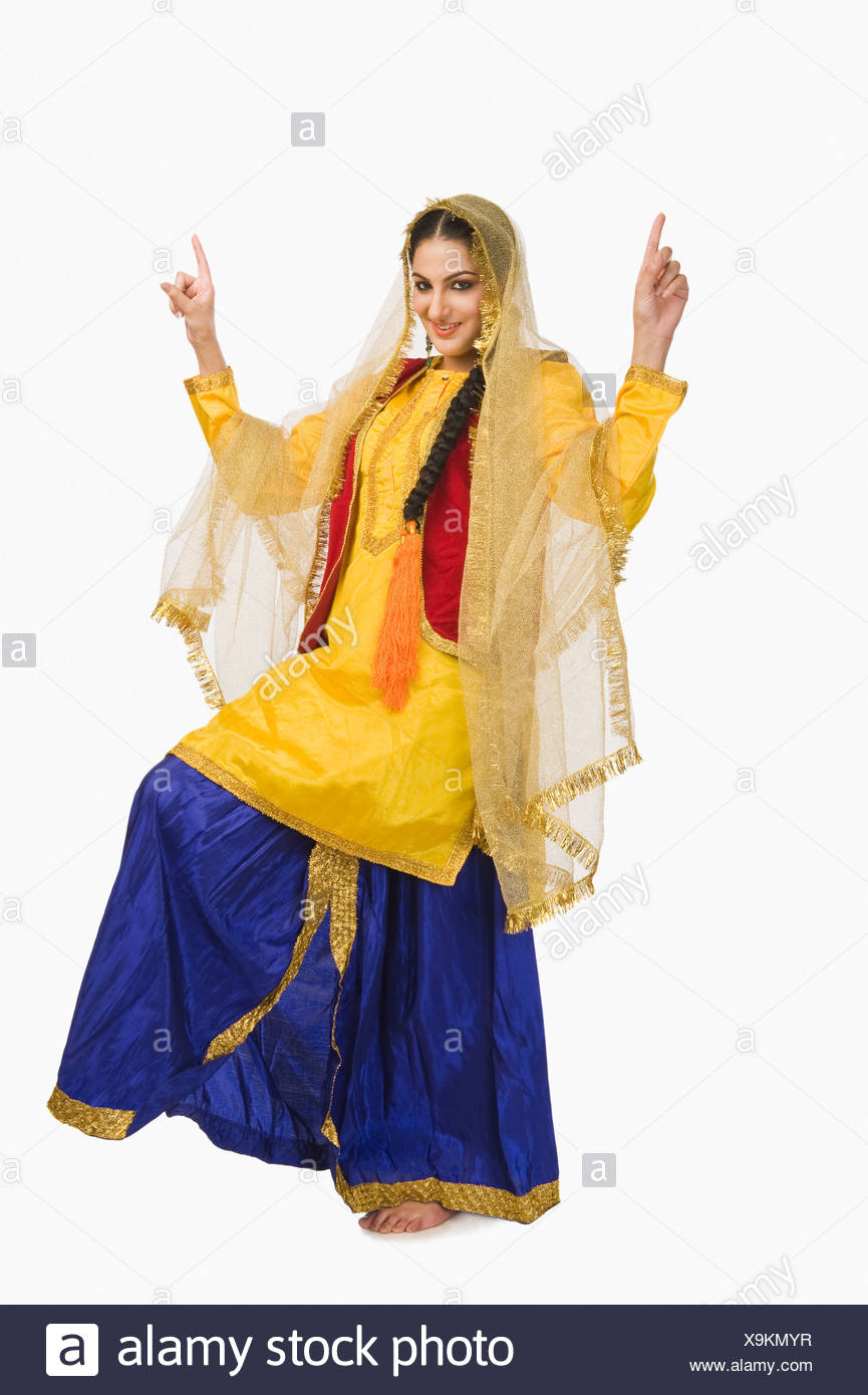 girl punjabi dress image