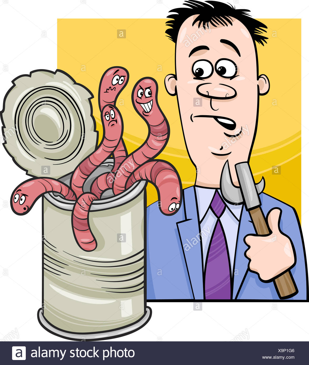 Can Of Worms Metaphor High Resolution Stock Photography and Images Alamy