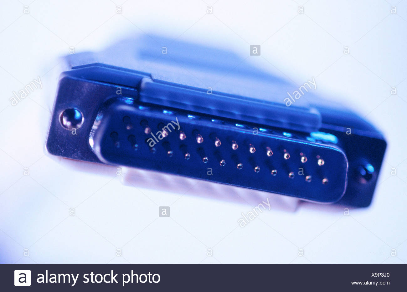 Parallel Port Computer High Resolution Stock Photography and Images Alamy