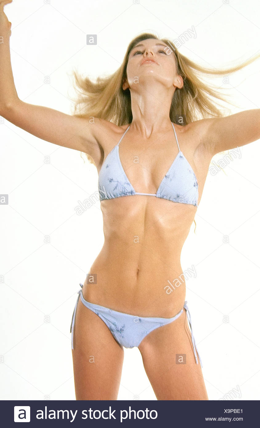 pale blue bikini