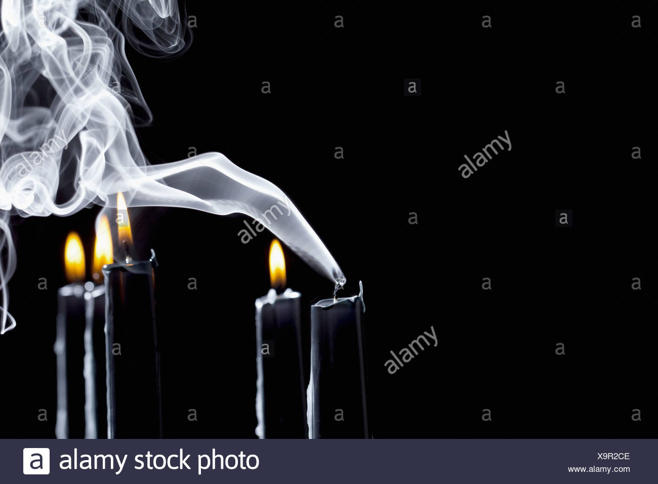 Smoking Candle High Resolution Stock Photography and Images Alamy