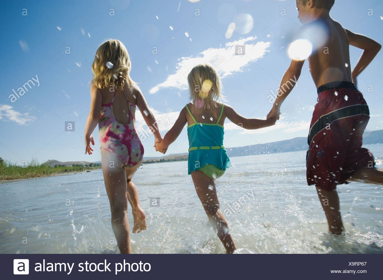 Three Sisters And Brother Stock Photos & Three Sisters And Brother