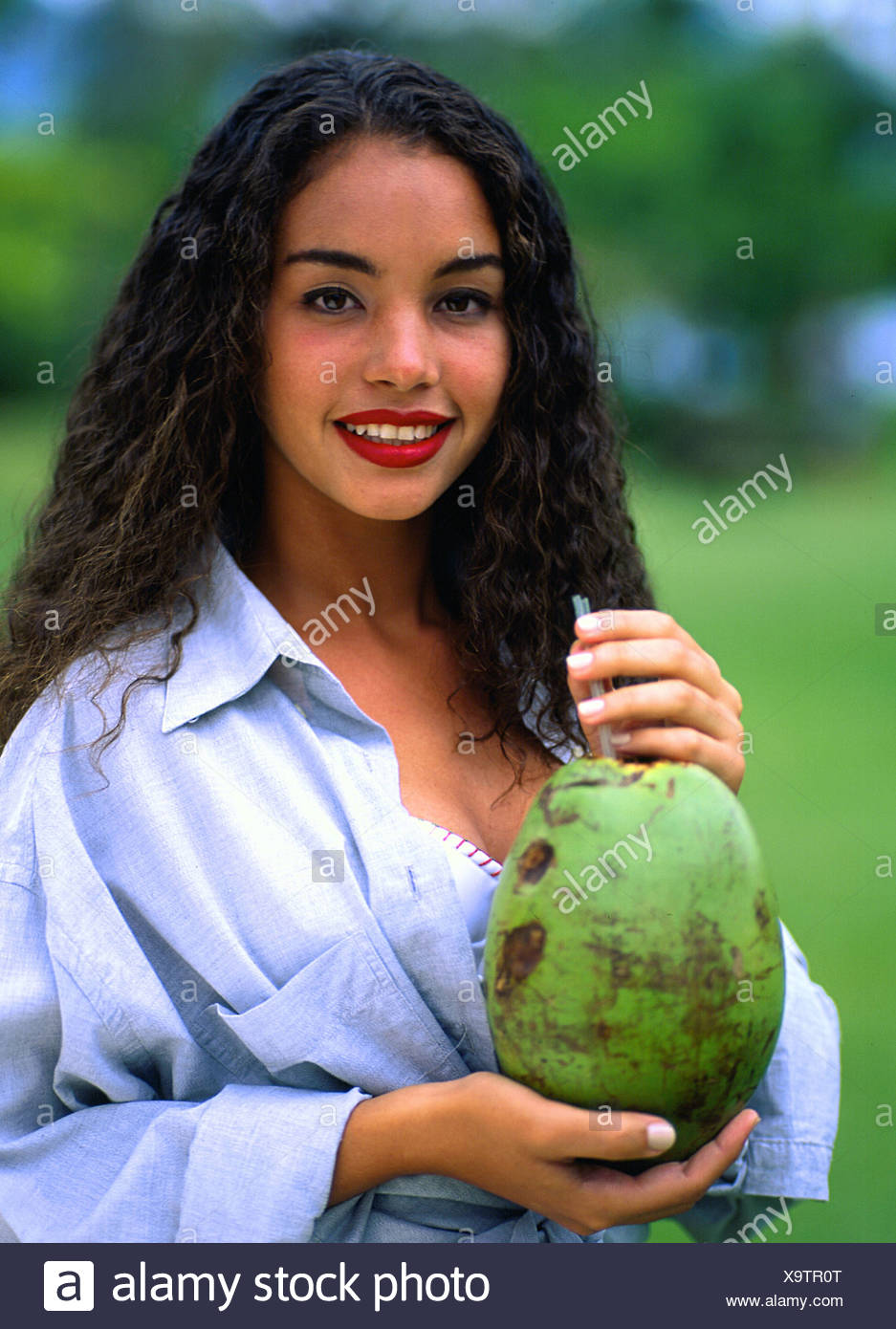 Brasil Mulatta Girl Woman Stock Photo Alamy