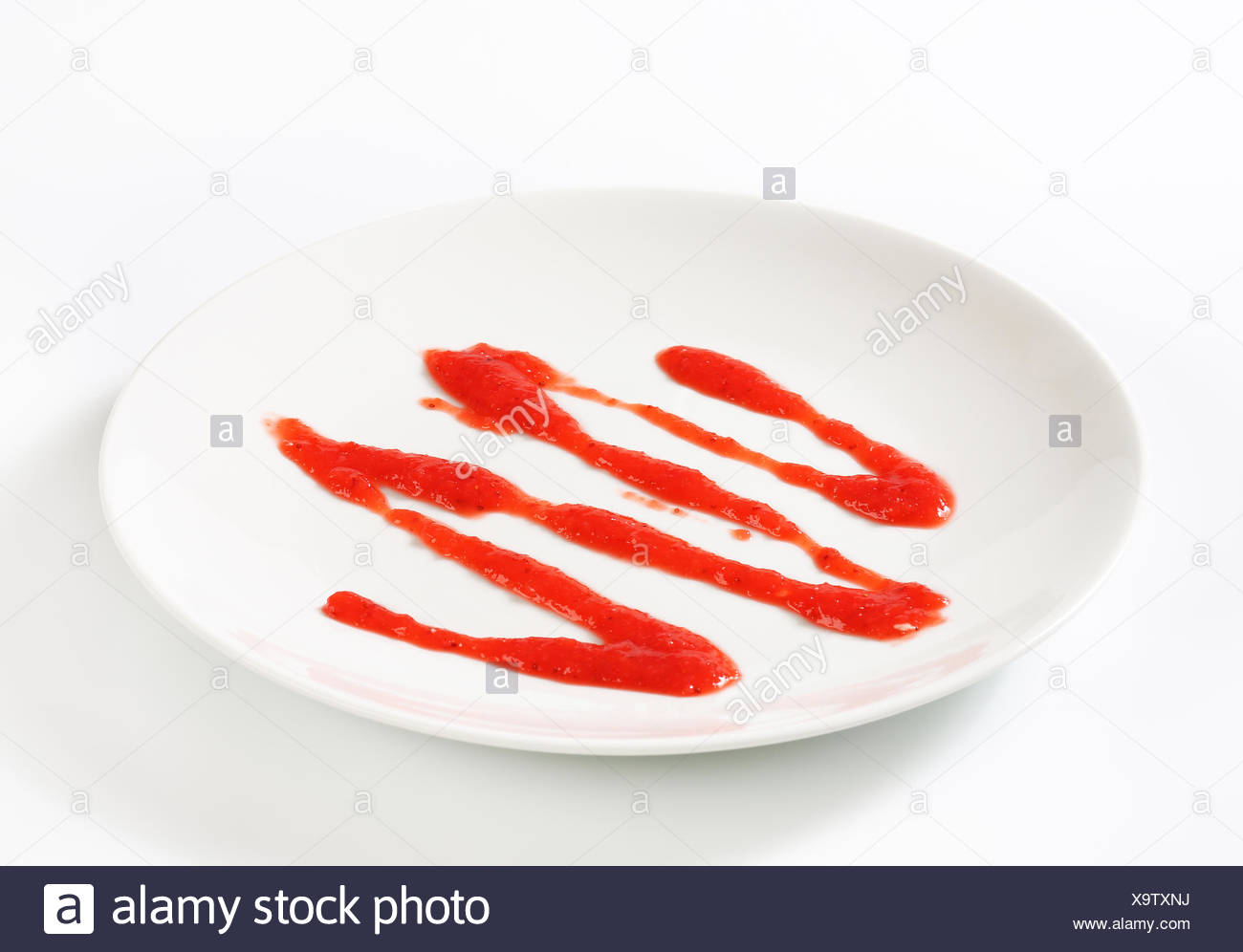 Food Aliment Sweet Closeup Fruit Plate Sauce