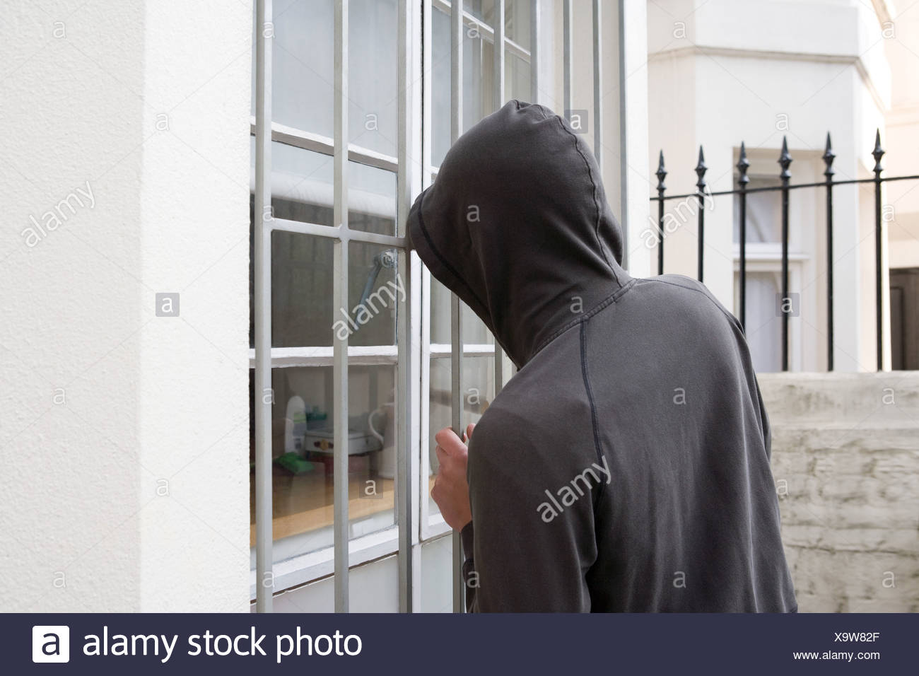 Thief Looking Window High Resolution Stock Photography and Images Alamy