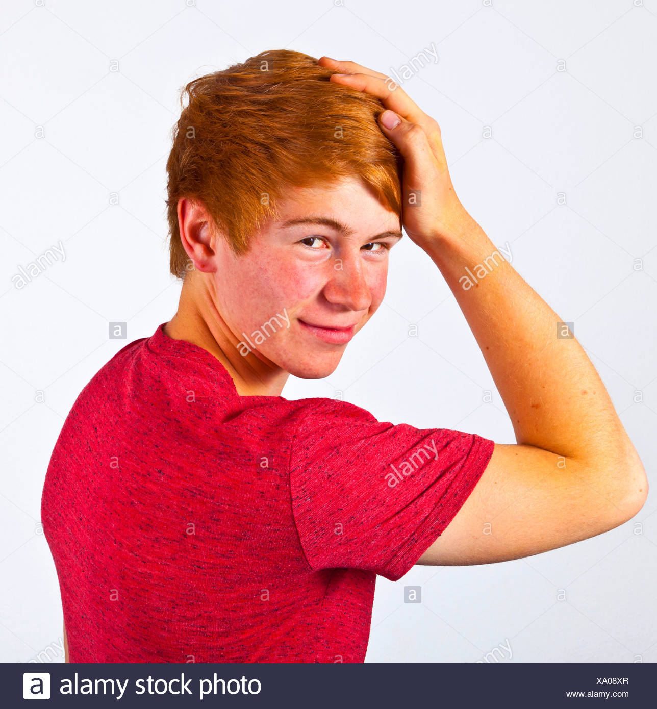 Portrait Cool Attitude Acne Boy Lad Male Youngster Beauty Dapper Stock Photo Alamy