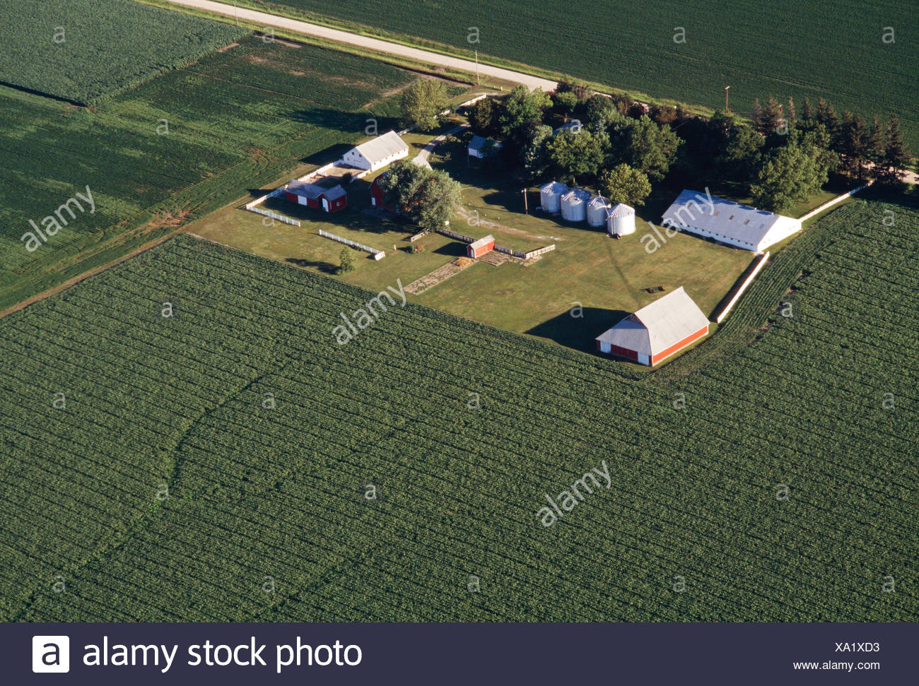 Iowa Farm Aerial Stock Photos & Iowa Farm Aerial Stock Images Alamy