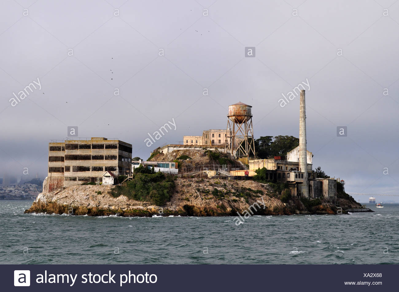 Usa Alcatraz Island Isle Prison Jail Prison Island Place Of