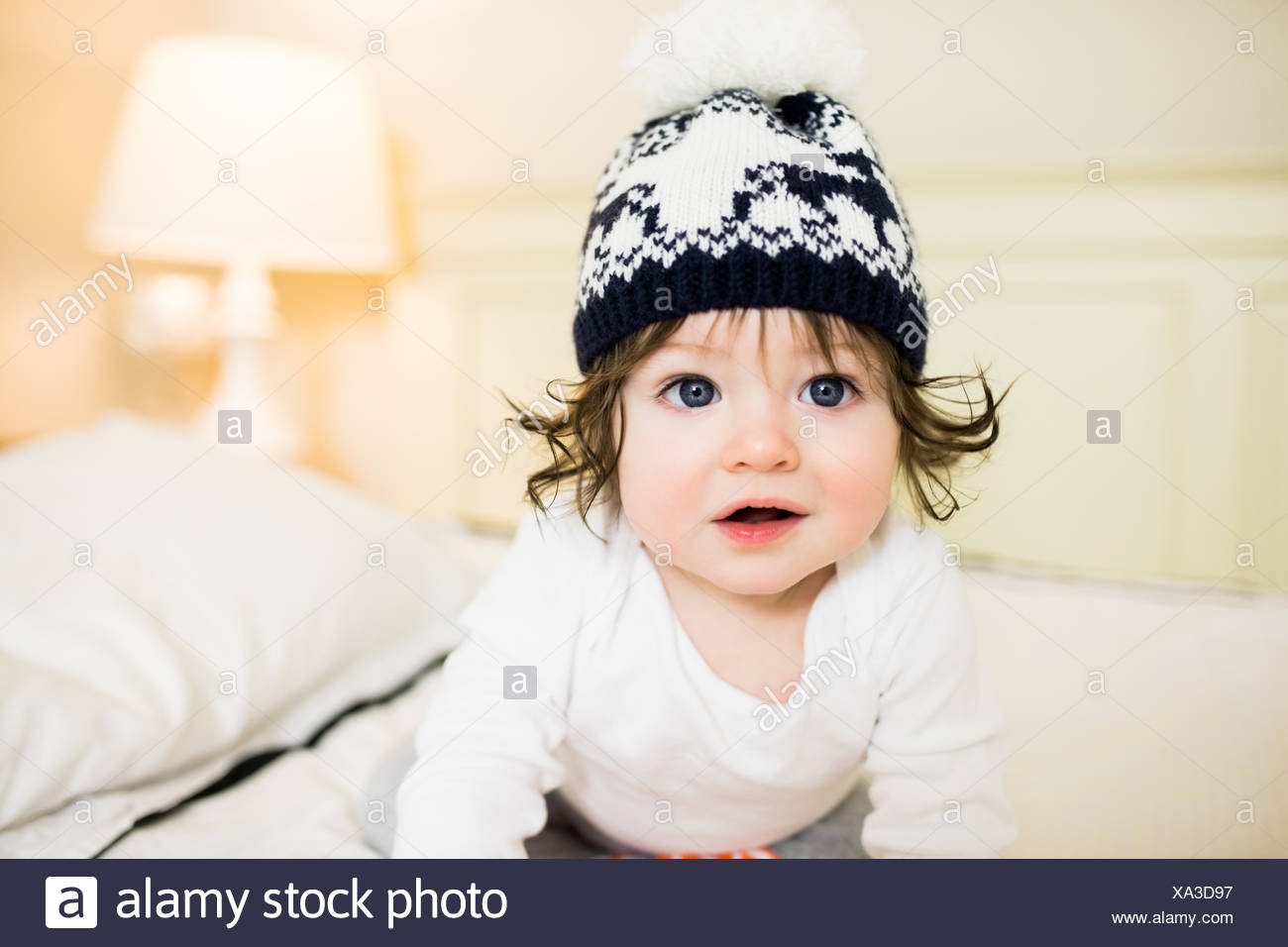 baby wearing beanie