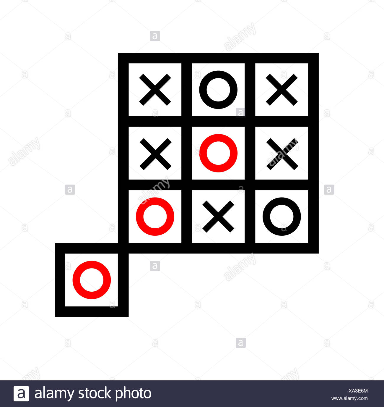 metal tic tac toe game