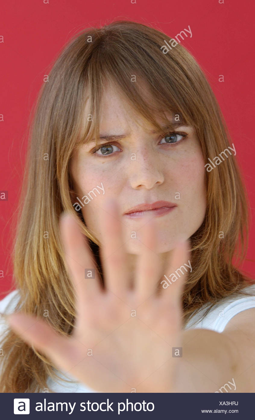 Female Long Light Brown Hair And Fringe Wearing Subtle Eye Make Up
