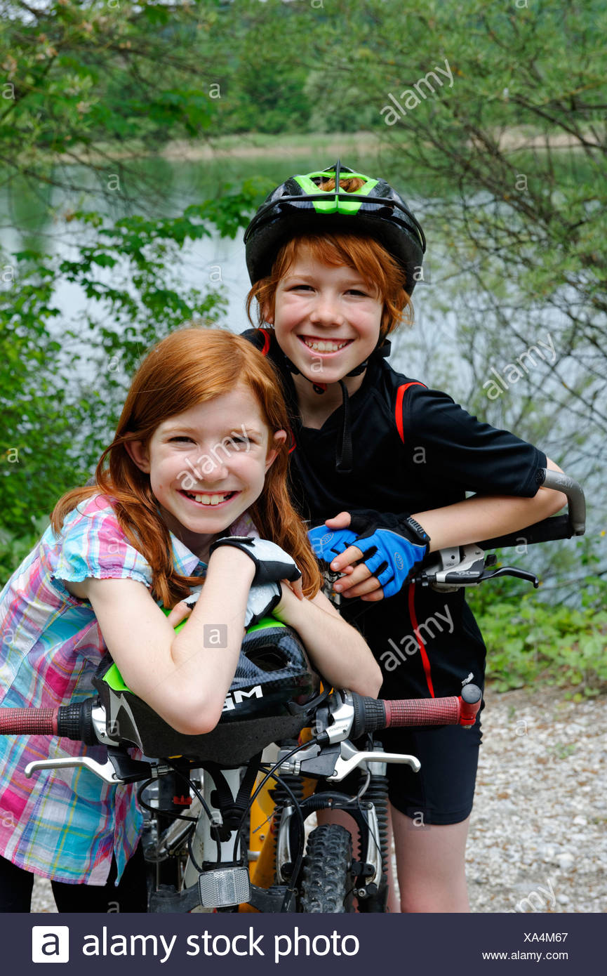 bikes and helmets