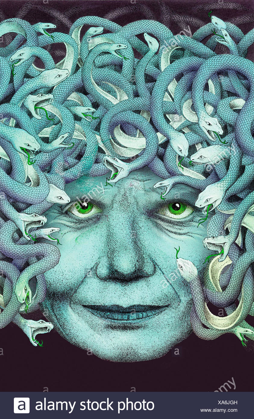 Medusa Heads Stock Photos & Medusa Heads Stock Images Alamy