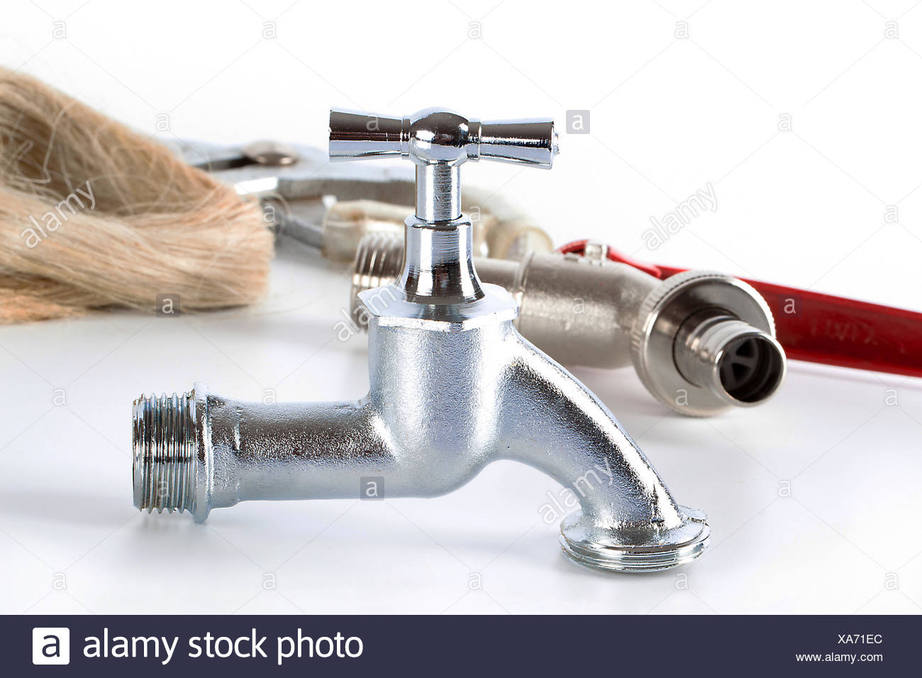 Faucet Water Supply Spare Parts Stock Photo 281667300 Alamy