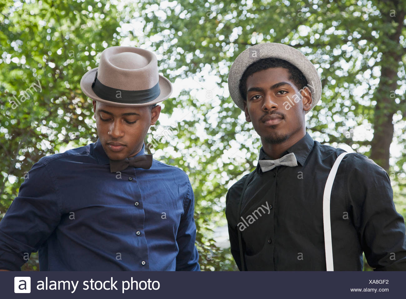 black men in hats