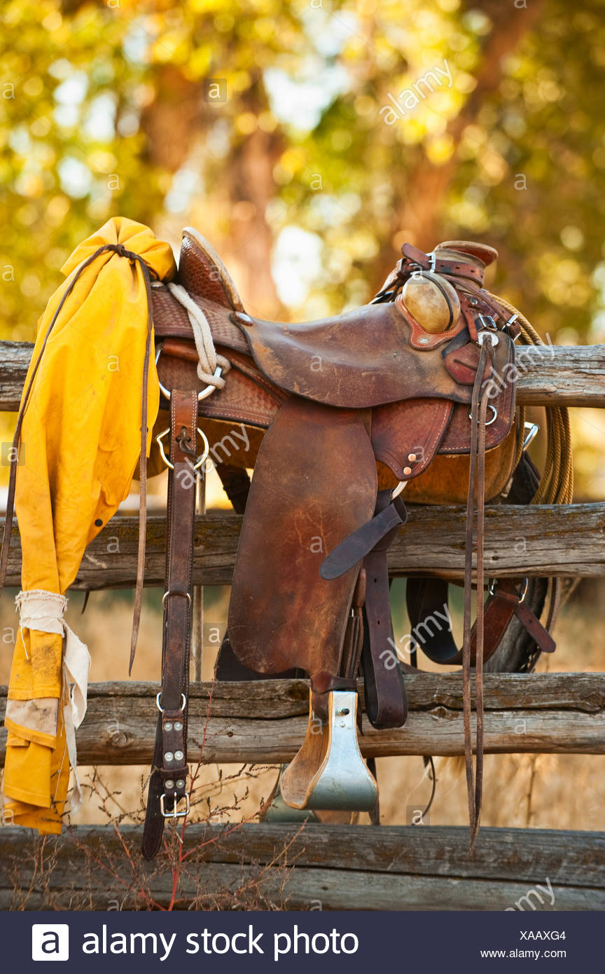 Saddle On Fence Stock Photos & Saddle On Fence Stock Images - Alamy