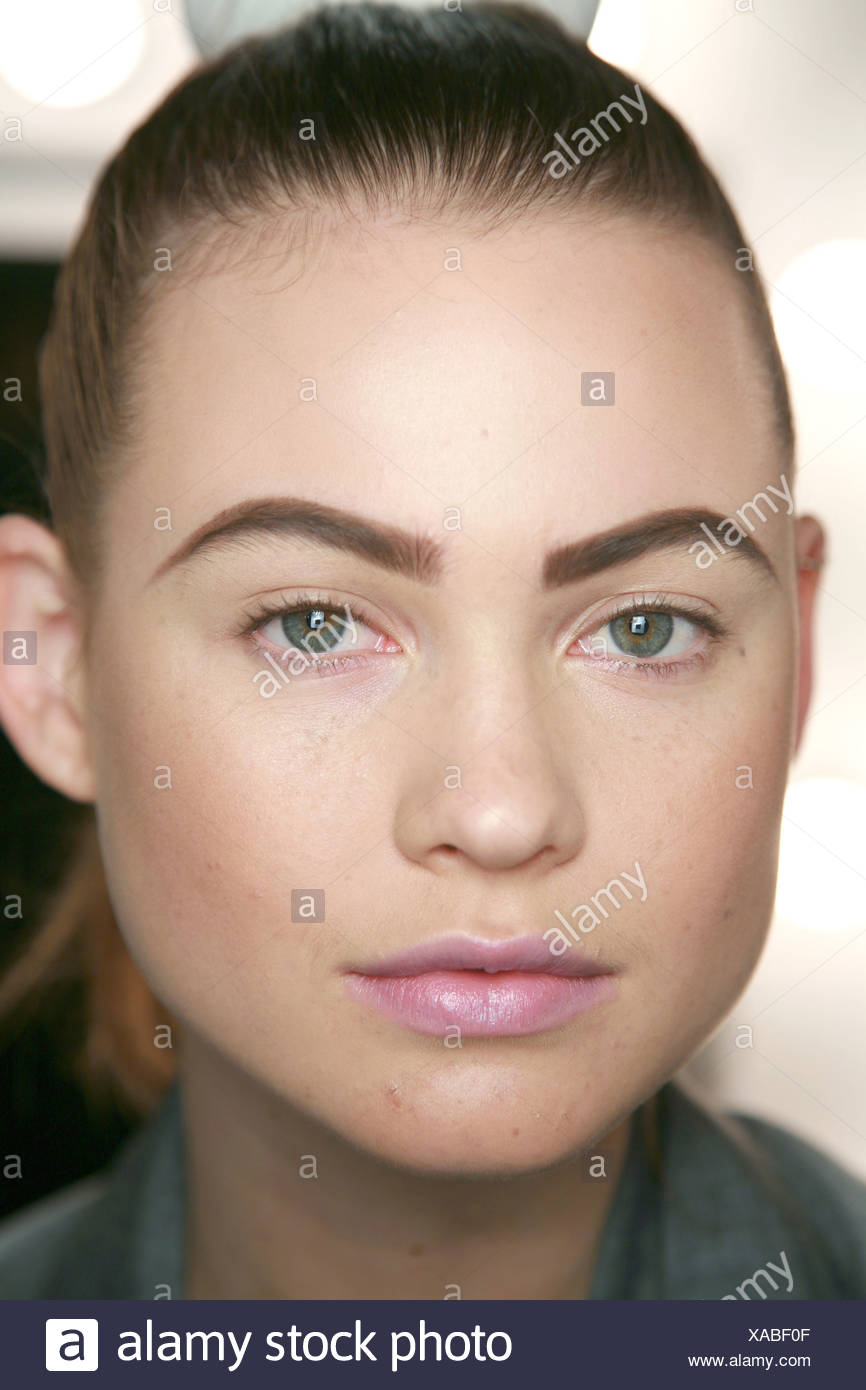 Ppq London Ready To Wear Spring Summer Model Brunette Hair Slicked