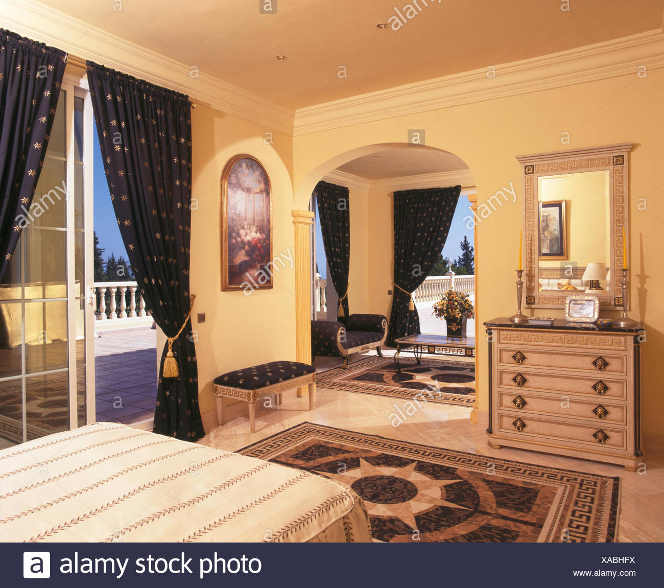 Spanish Villa Doorway Stock Photos Spanish Villa Doorway Stock