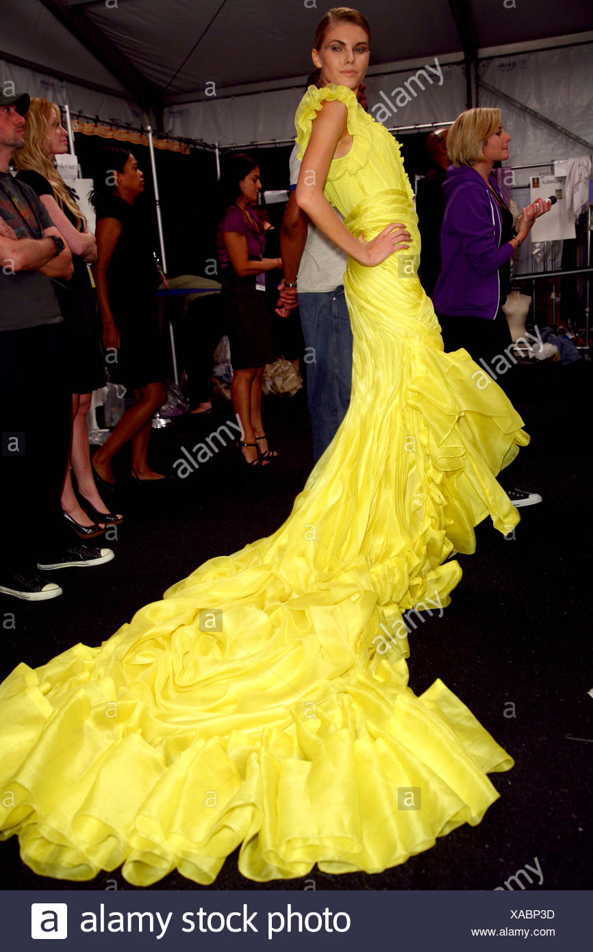 zac posen yellow dress