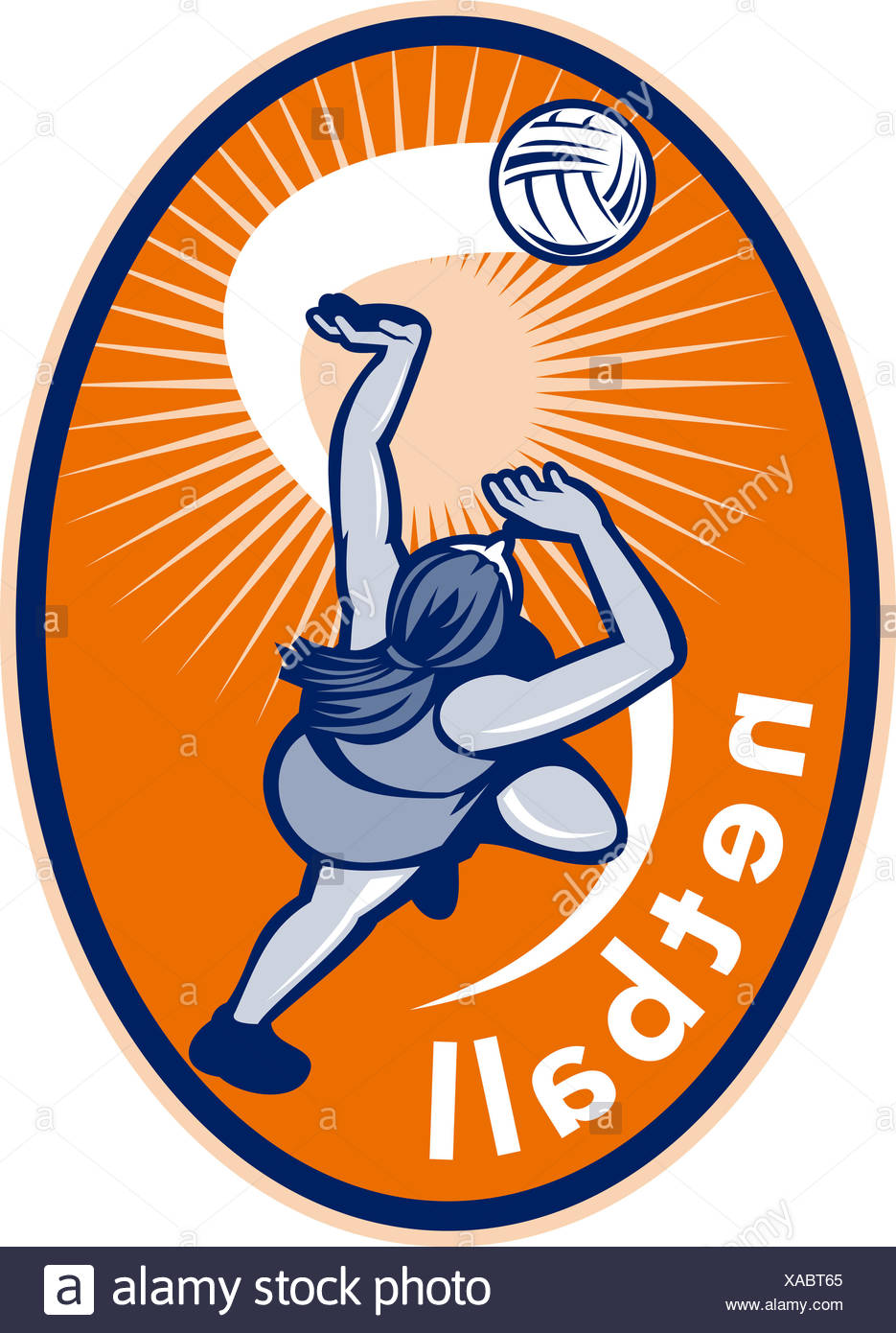 Netball Player Rebounding High Resolution Stock Photography and Images