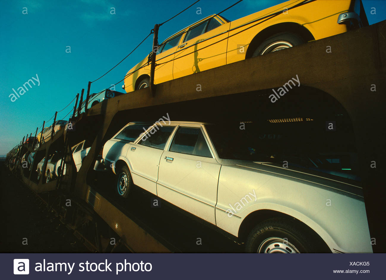 Railway Car Transporter High Resolution Stock Photography and Images ...