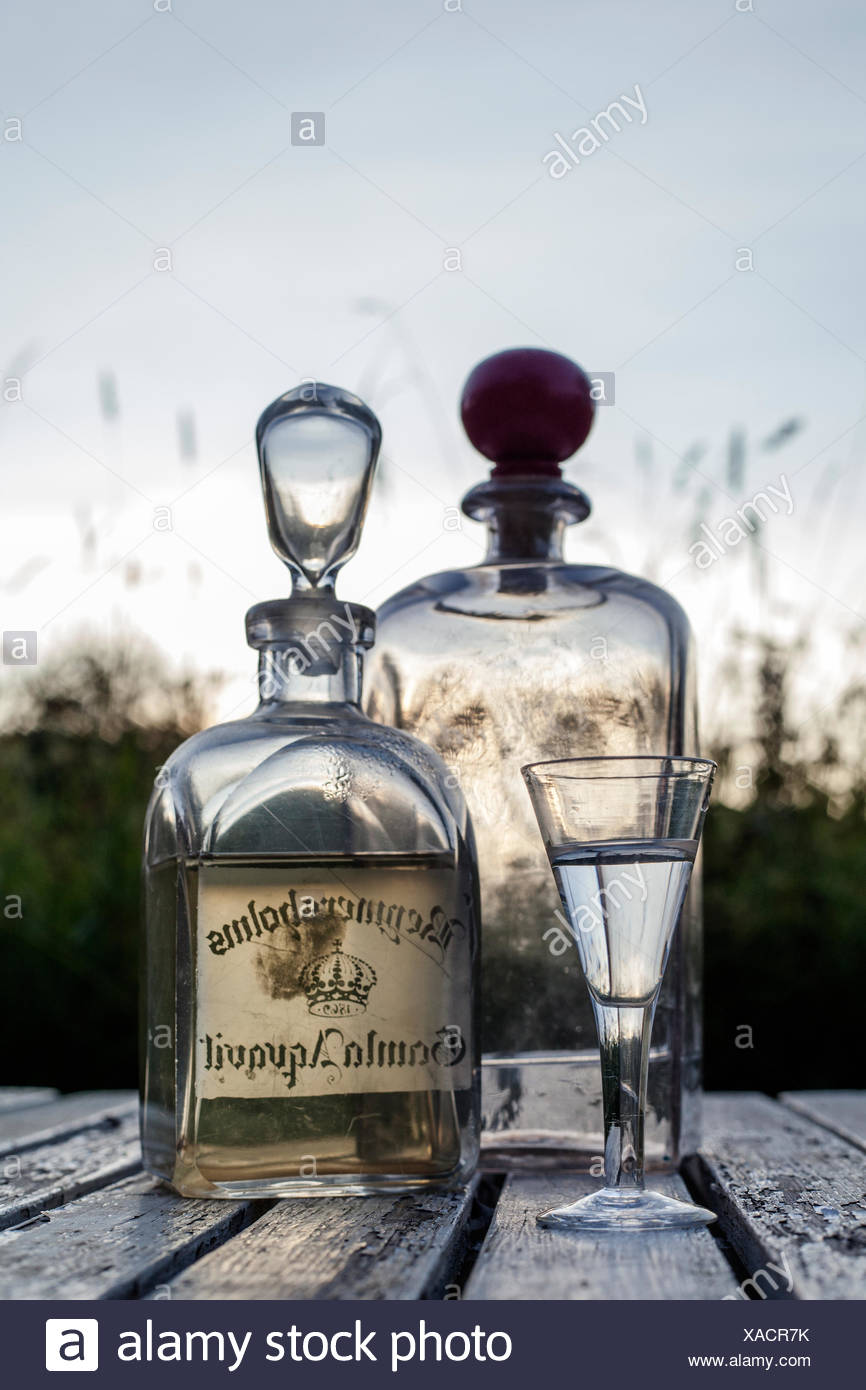 Empty Alcohol Bottles High Resolution Stock Photography and Images Alamy