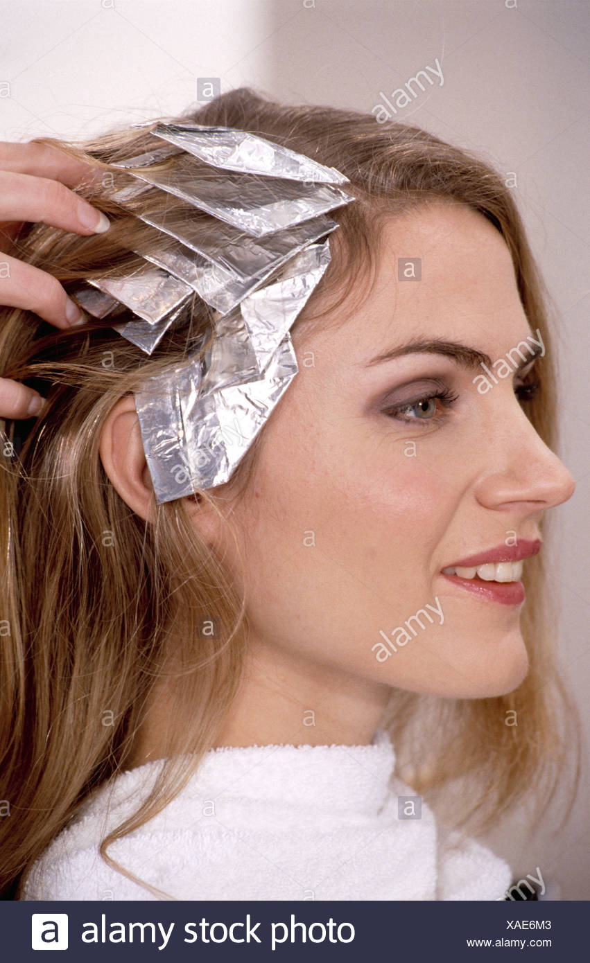 At The Hairdressers Woman Man Boy Salon London Before And