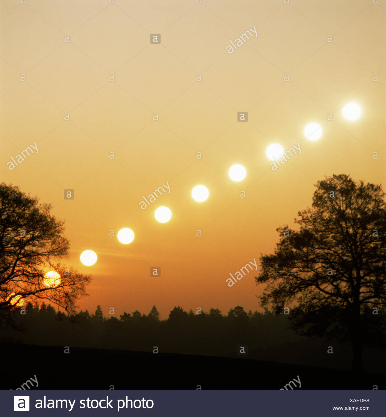 Dslr time lapse sunset settings