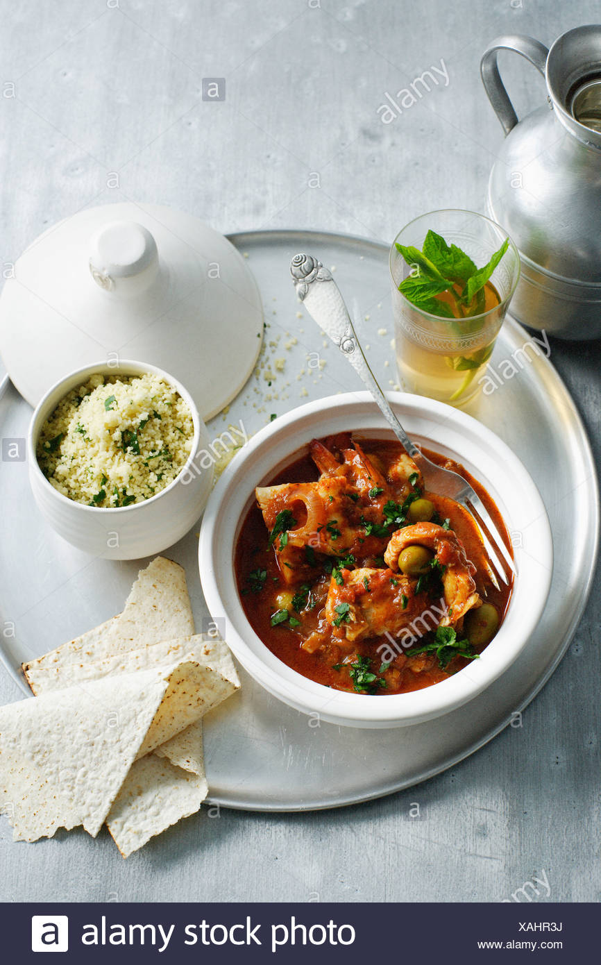 Moroccan Fish Tagine High Resolution Stock Photography And Images Alamy