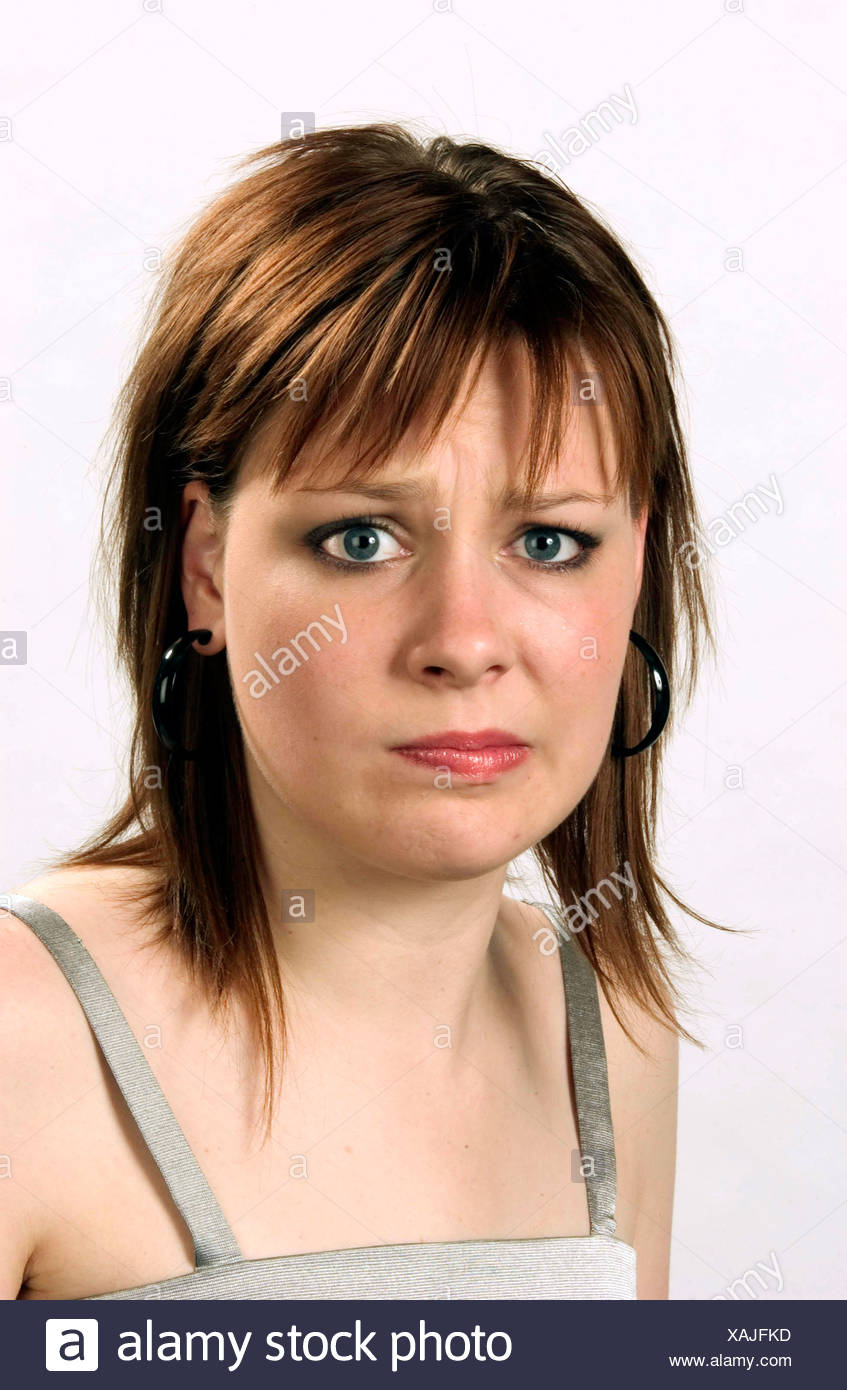 Female Shoulder Length Brunette Hair Fringe Wearing Black Plastic