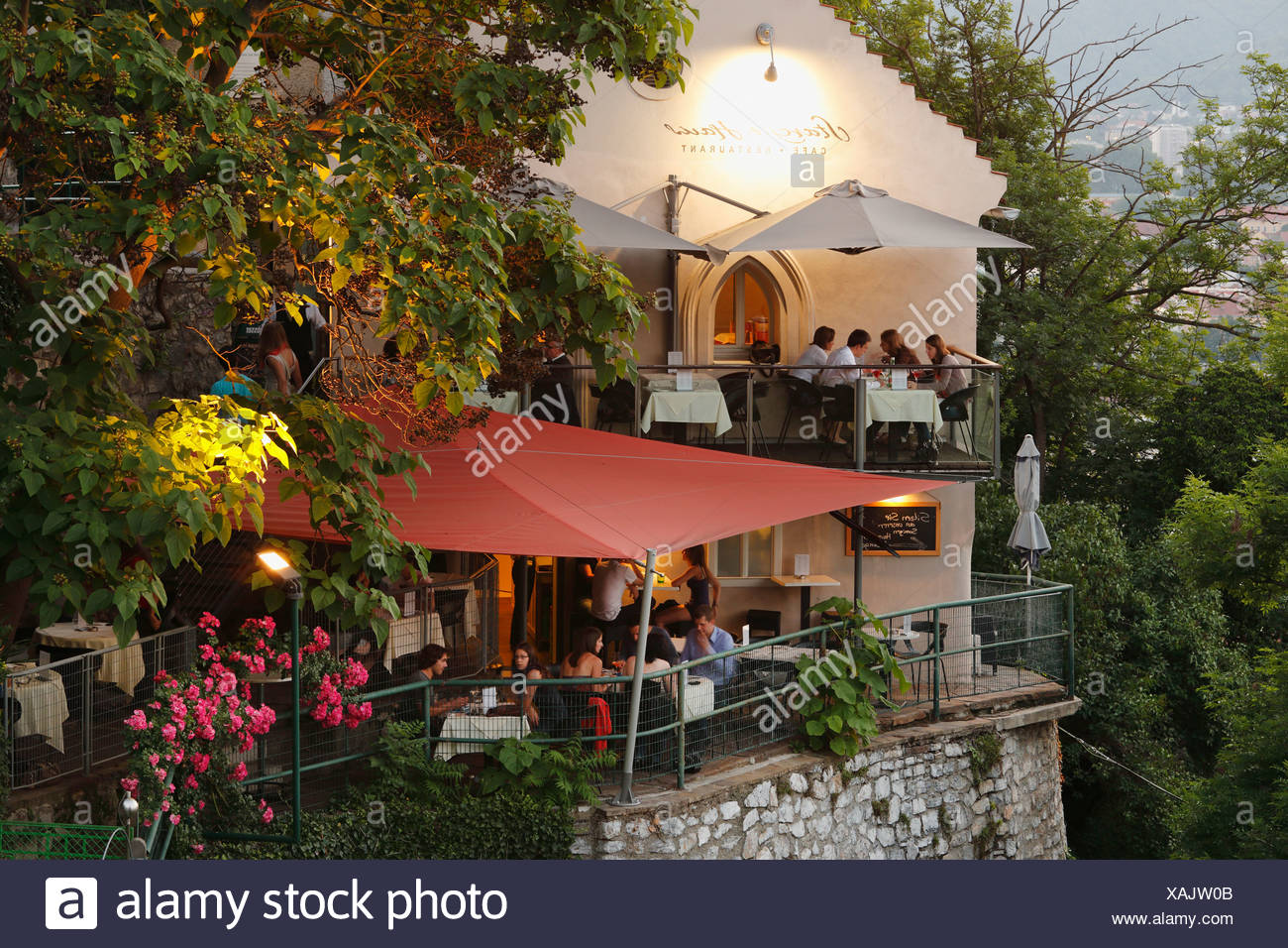 Starcke Haus Restaurant On Schlossberg Castle Hill Graz Styria