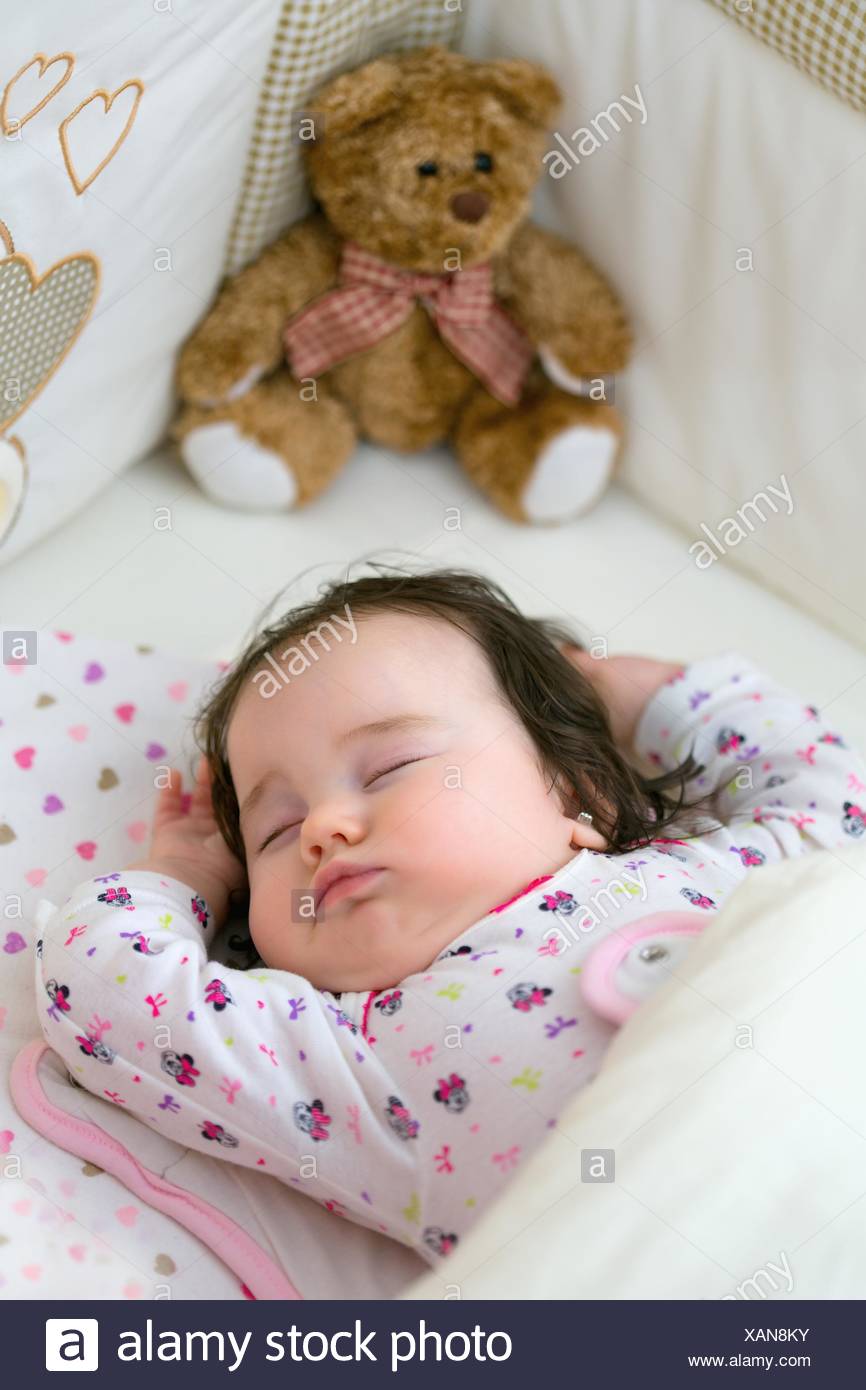 beautiful baby sleeping