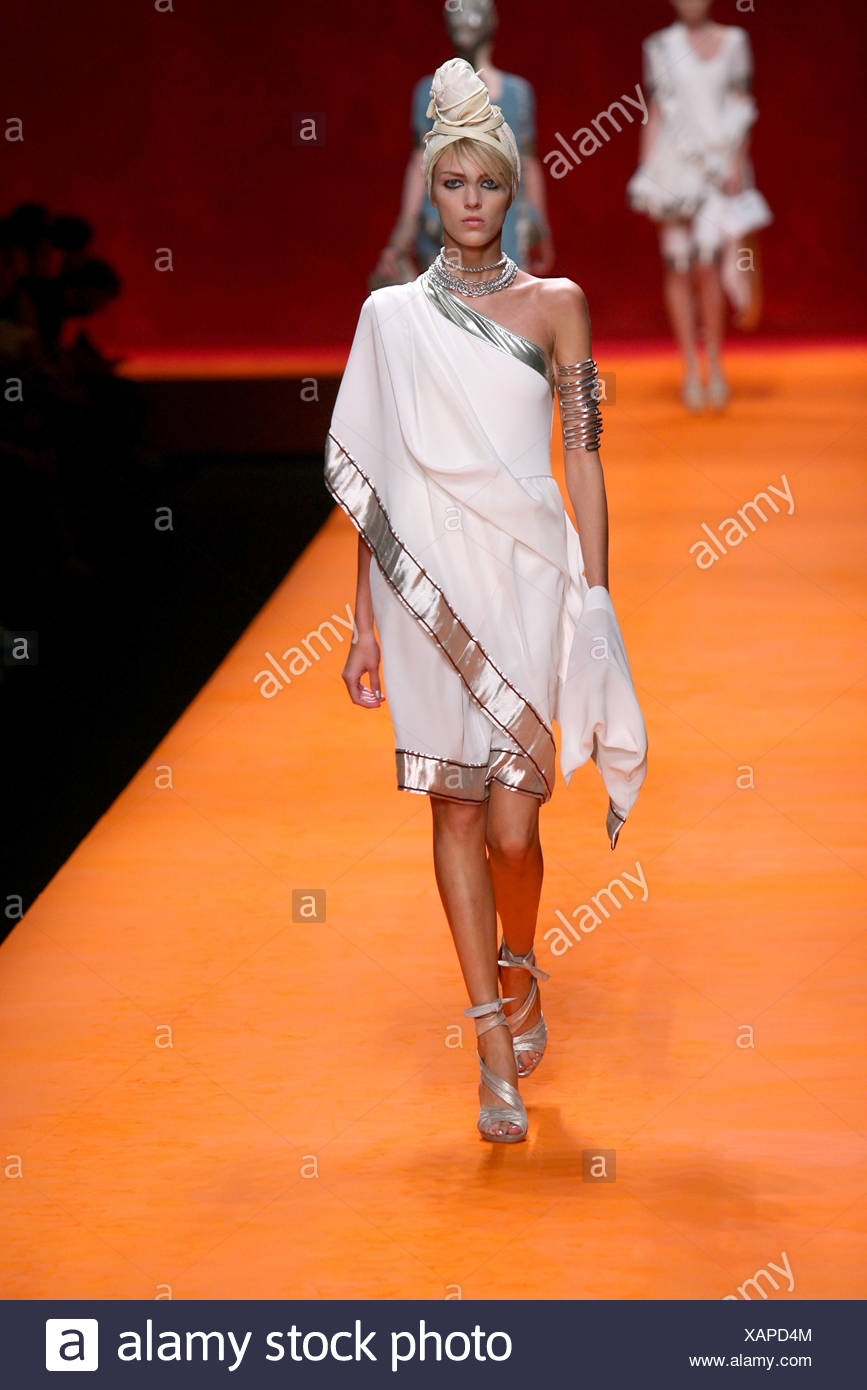silver grecian dress