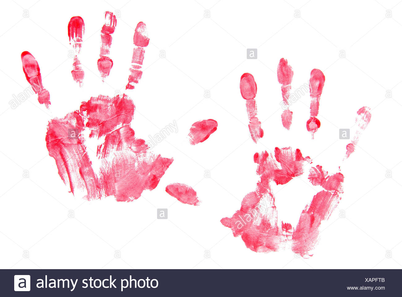 Hand Print Blood Cut Out Stock Images Pictures Alamy - blood print identity imprint hand finger detail isolated human human being stock image