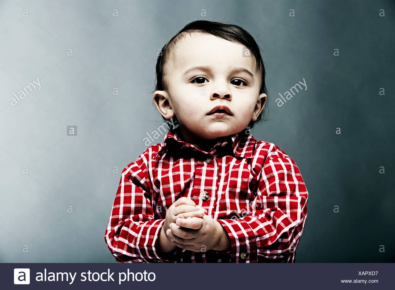 baby checked shirt