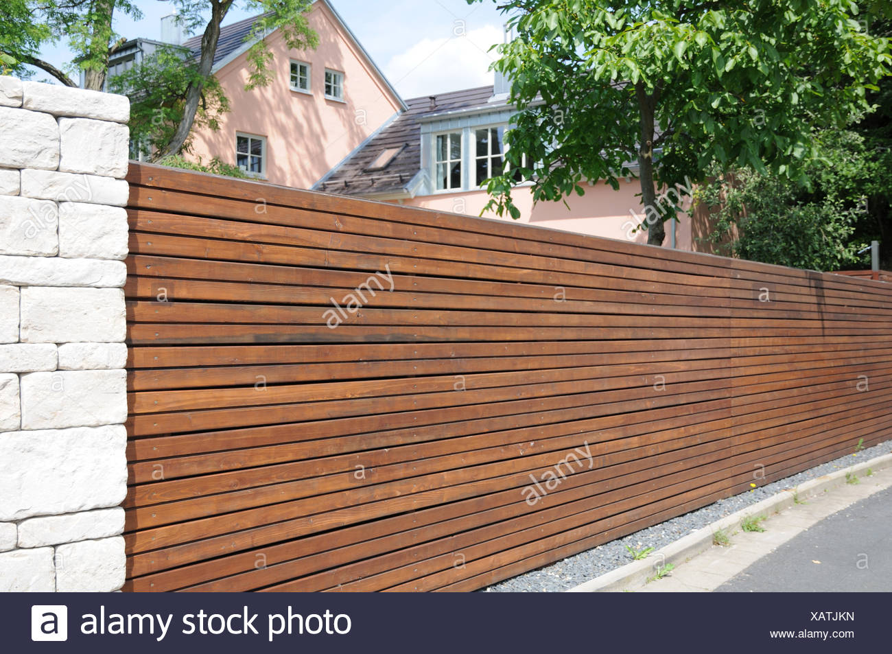Wooden Fence High Resolution Stock Photography and Images - Alamy