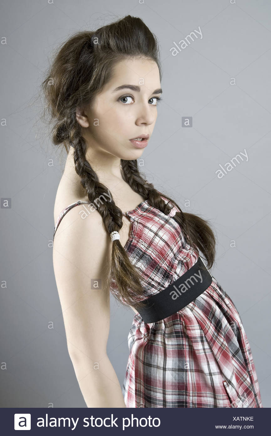 girl in a sundress