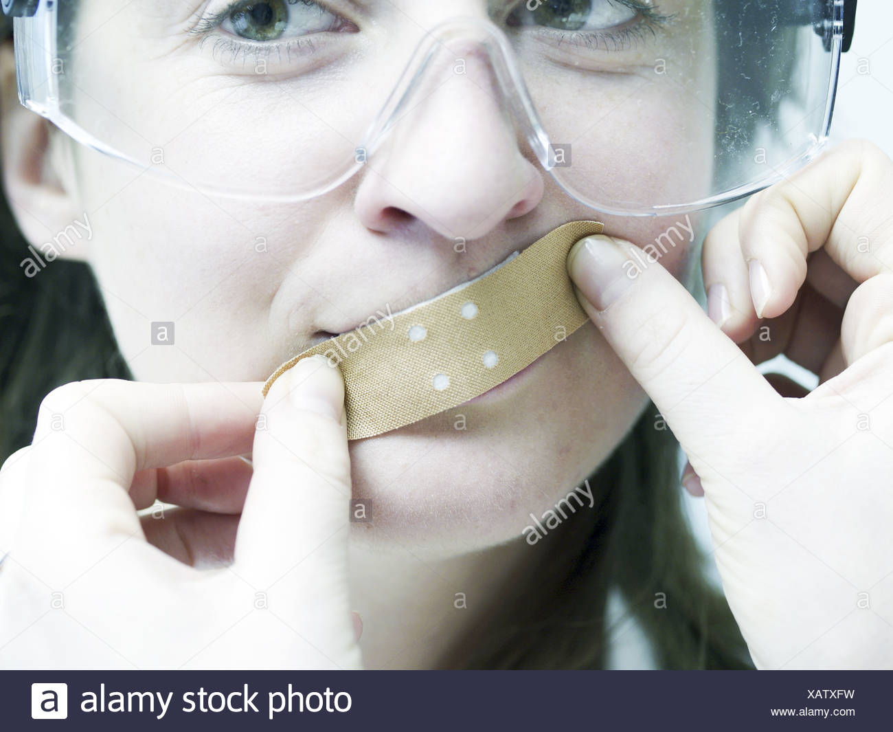 Mouth Plaster Stock Photos & Mouth Plaster Stock Images Alamy