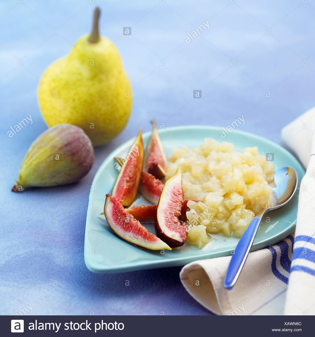 Compote of pears and cherry plums for the winter Compote of pears and cherry plums for the winter