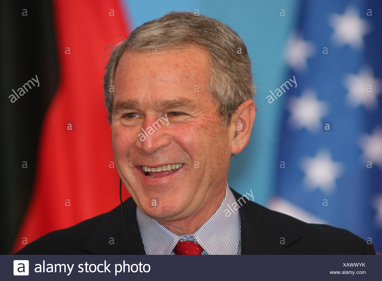 President Of The United States Of America George W Bush Stock Photo Alamy
