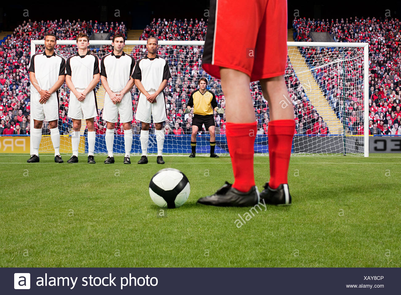 Free Kick Wall High Resolution Stock Photography and Images Alamy
