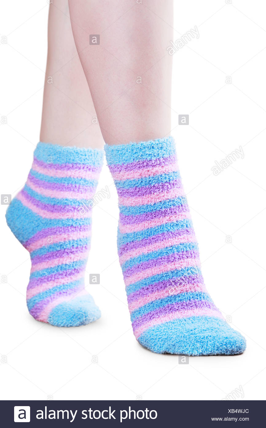 fluffy wool socks